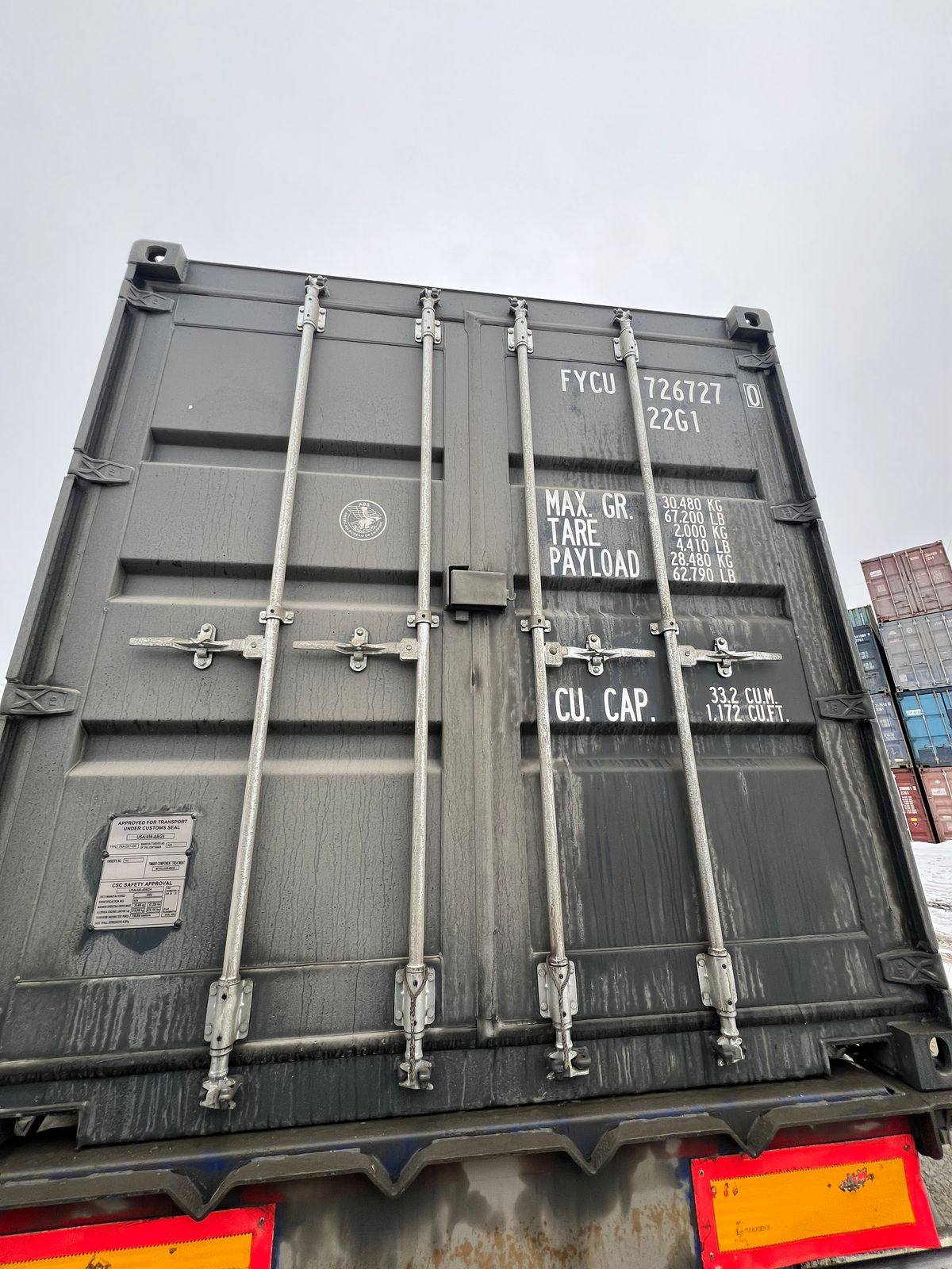 Морской контейнер FYCU7267270